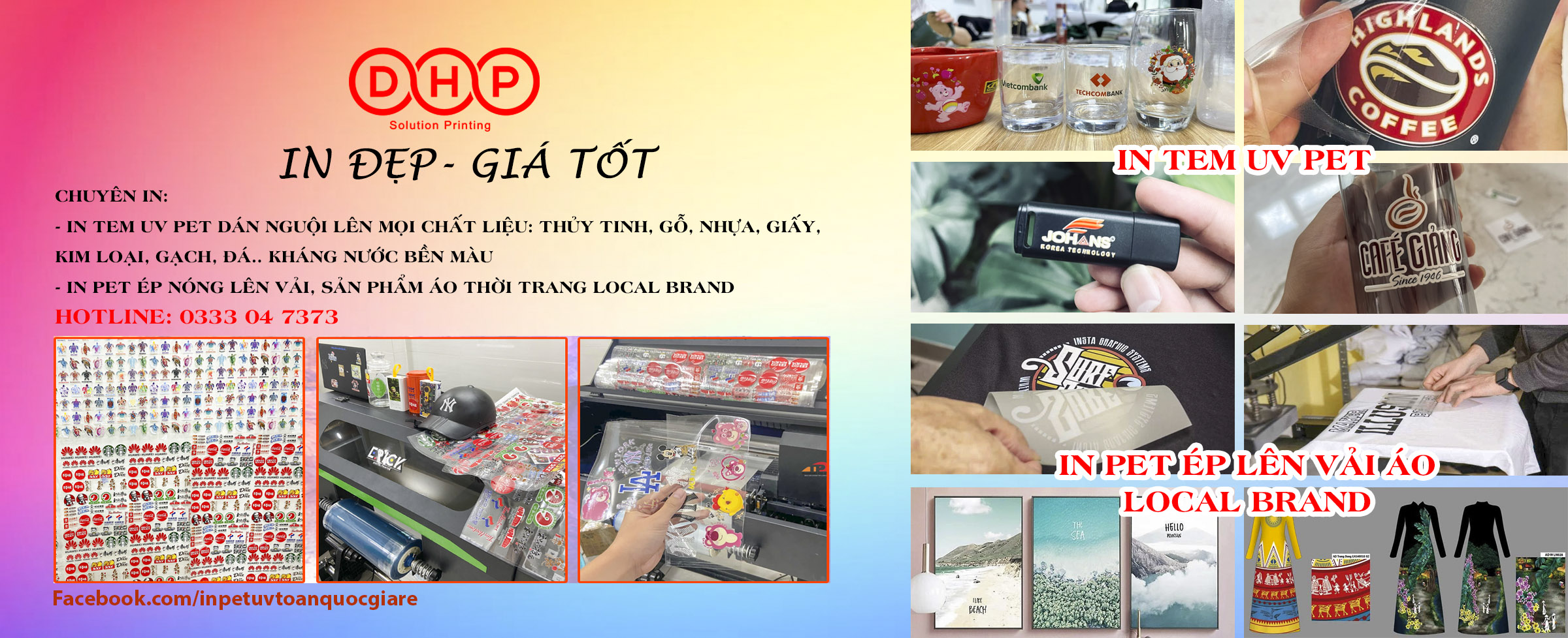In PET UV GIÁ RẺ TOÀN QUỐC